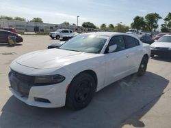 Salvage cars for sale at Sacramento, CA auction: 2016 Dodge Charger Police