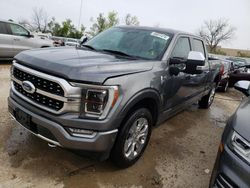 Salvage cars for sale at Bridgeton, MO auction: 2021 Ford F150 Supercrew