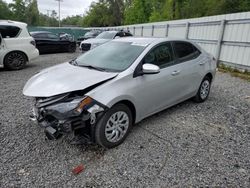 Salvage cars for sale at Riverview, FL auction: 2019 Toyota Corolla L