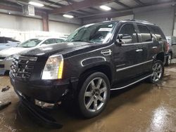 Salvage cars for sale at Elgin, IL auction: 2010 Cadillac Escalade Luxury