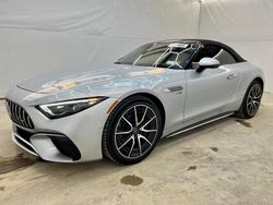 Salvage cars for sale at Houston, TX auction: 2022 Mercedes-Benz SL 55 AMG