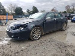 Salvage cars for sale from Copart Madisonville, TN: 2012 Chrysler 200 Limited