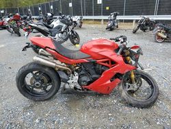 Salvage motorcycles for sale at Waldorf, MD auction: 2017 Ducati Supersport