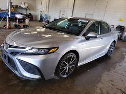 Flood-damaged cars for sale at auction: 2021 Toyota Camry SE