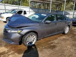 Salvage cars for sale at Austell, GA auction: 2021 Honda Accord LX