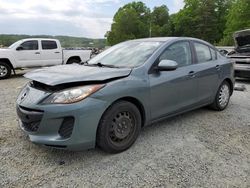 Salvage cars for sale from Copart Concord, NC: 2012 Mazda 3 I