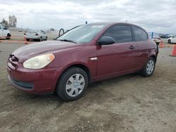 Salvage cars for sale from Copart San Diego, CA: 2007 Hyundai Accent GS