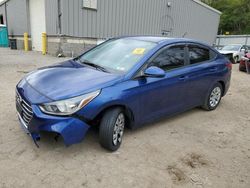 Salvage cars for sale at West Mifflin, PA auction: 2021 Hyundai Accent SE