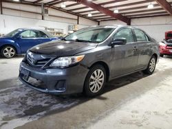 Salvage cars for sale from Copart Chambersburg, PA: 2013 Toyota Corolla Base