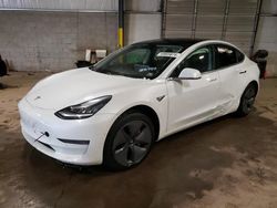 Salvage cars for sale from Copart Chalfont, PA: 2020 Tesla Model 3