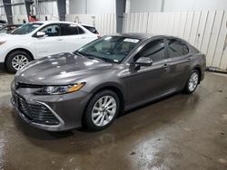 Salvage cars for sale at Ham Lake, MN auction: 2021 Toyota Camry LE