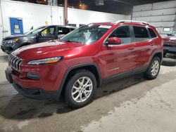 Salvage cars for sale from Copart Blaine, MN: 2017 Jeep Cherokee Latitude