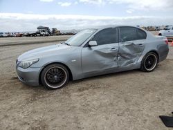 BMW salvage cars for sale: 2007 BMW 550 I