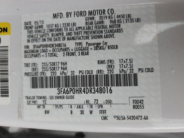 2013 Ford Fusion SE