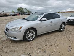 Salvage cars for sale from Copart Haslet, TX: 2012 Nissan Maxima S
