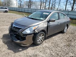 Salvage cars for sale at Central Square, NY auction: 2016 Nissan Versa S