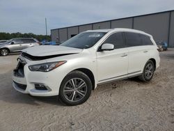 Salvage cars for sale at Apopka, FL auction: 2019 Infiniti QX60 Luxe