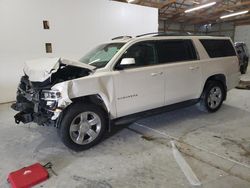 Chevrolet Suburban k1500 lt salvage cars for sale: 2015 Chevrolet Suburban K1500 LT