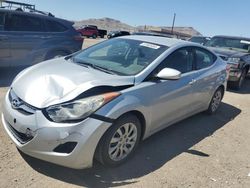 Salvage cars for sale at North Las Vegas, NV auction: 2012 Hyundai Elantra GLS