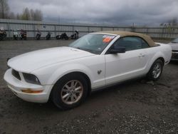 Salvage cars for sale at Arlington, WA auction: 2009 Ford Mustang