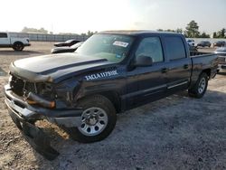 Salvage cars for sale from Copart Houston, TX: 2007 Chevrolet Silverado C1500 Classic Crew Cab