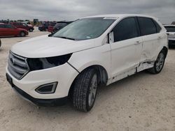 Ford Edge Titanium Vehiculos salvage en venta: 2017 Ford Edge Titanium