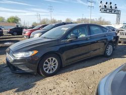 Salvage cars for sale from Copart Columbus, OH: 2017 Ford Fusion S