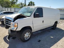 Salvage cars for sale from Copart Riverview, FL: 2012 Ford Econoline E250 Van