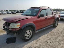 Salvage cars for sale from Copart San Antonio, TX: 2007 Ford Explorer Sport Trac XLT