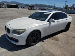 Salvage cars for sale at Sun Valley, CA auction: 2011 BMW 750 LI