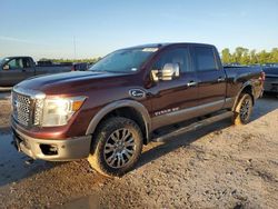 Salvage cars for sale from Copart Houston, TX: 2016 Nissan Titan XD SL
