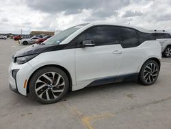 Salvage cars for sale at Grand Prairie, TX auction: 2015 BMW I3 REX