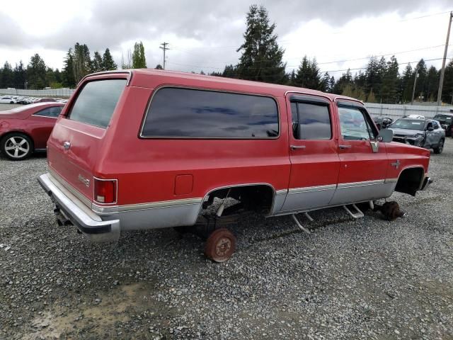 1984 Chevrolet Suburban K10