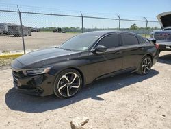 Salvage cars for sale at Houston, TX auction: 2022 Honda Accord Sport