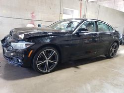 Salvage cars for sale from Copart Blaine, MN: 2018 BMW 430XI Gran Coupe