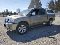 Salvage cars for sale at Graham, WA auction: 2007 Nissan Titan XE