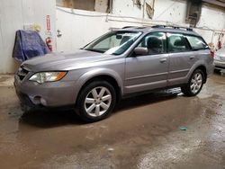 Salvage cars for sale from Copart Casper, WY: 2008 Subaru Outback 2.5I Limited