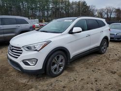 Salvage cars for sale from Copart North Billerica, MA: 2014 Hyundai Santa FE GLS