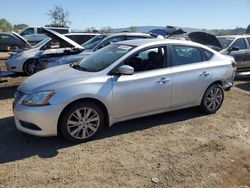 Salvage cars for sale at San Martin, CA auction: 2015 Nissan Sentra S
