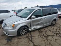 Salvage cars for sale at Woodhaven, MI auction: 2011 Chrysler Town & Country Touring