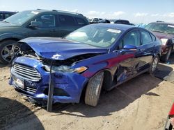 Salvage cars for sale at Brighton, CO auction: 2013 Ford Fusion S