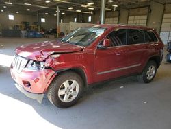 Salvage cars for sale from Copart Blaine, MN: 2013 Jeep Grand Cherokee Laredo