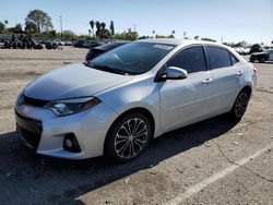 Salvage cars for sale from Copart Van Nuys, CA: 2015 Toyota Corolla L