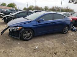 Hyundai salvage cars for sale: 2018 Hyundai Elantra SEL