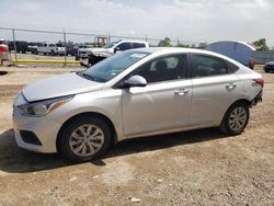 Salvage cars for sale from Copart Houston, TX: 2021 Hyundai Accent SE