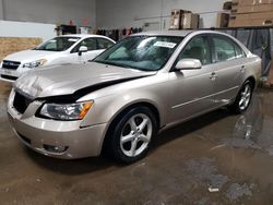 Salvage cars for sale at Elgin, IL auction: 2007 Hyundai Sonata SE