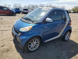 Smart salvage cars for sale: 2009 Smart Fortwo Passion
