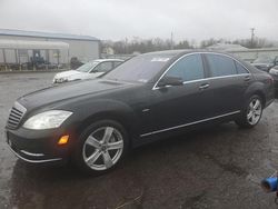 Salvage cars for sale at Pennsburg, PA auction: 2012 Mercedes-Benz S 550 4matic