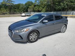 Salvage cars for sale at Fort Pierce, FL auction: 2018 Hyundai Elantra SE