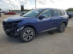 Salvage cars for sale from Copart Miami, FL: 2023 Nissan Rogue SV